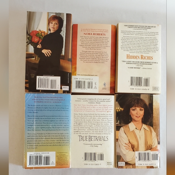 NORA ROBERTS 6 NOVELS - Picture 2 of 2